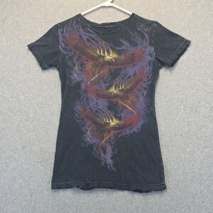 Sinful Phoenix Graphic T-Shirt Women’s Medium Made in USA